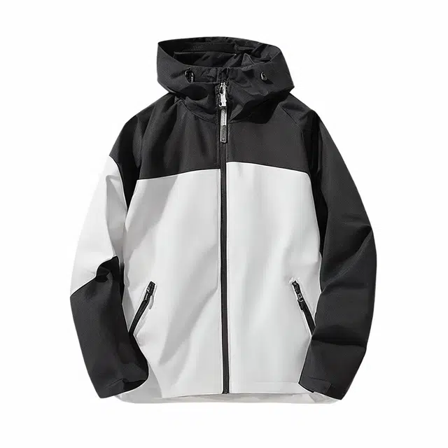 雅鹿  单层户外登山服  防风防水冲锋衣 男款