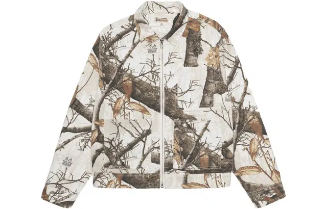Stussy FW23 Zip Work Jacket Realtree Edge