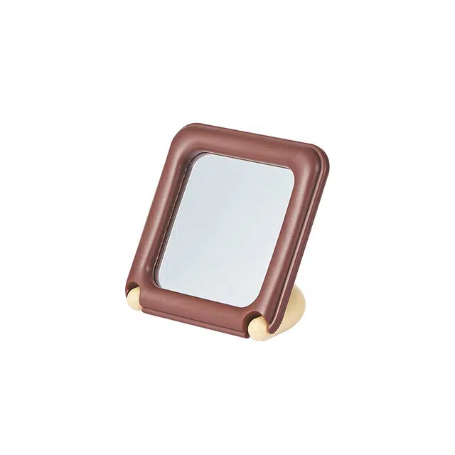 馨枕居 便携可折叠巧克力补妆方形化妆镜