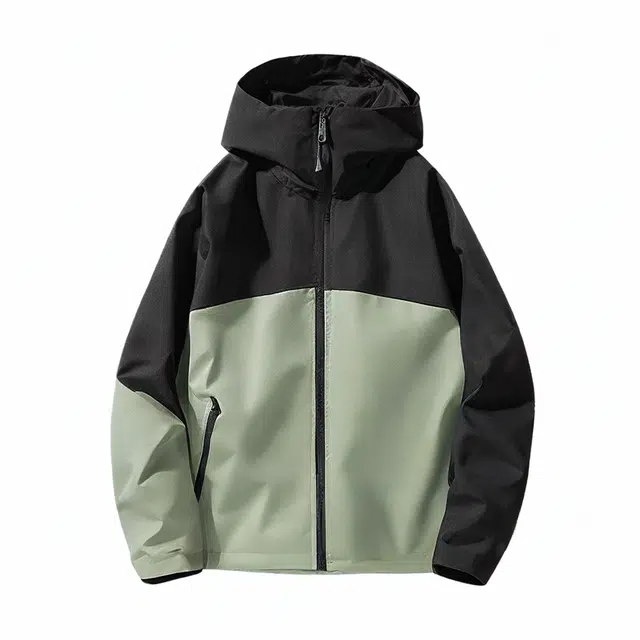 雅鹿  单层户外登山服  防风防水冲锋衣 男款