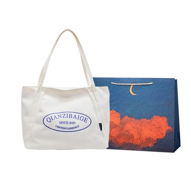 爱尔绅特 简约清新日常通勤时尚 帆布 单肩包 女款 多色