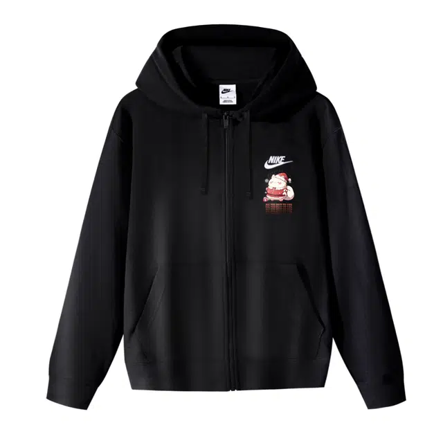 Nike Christmas Cat Hoodie Jacket