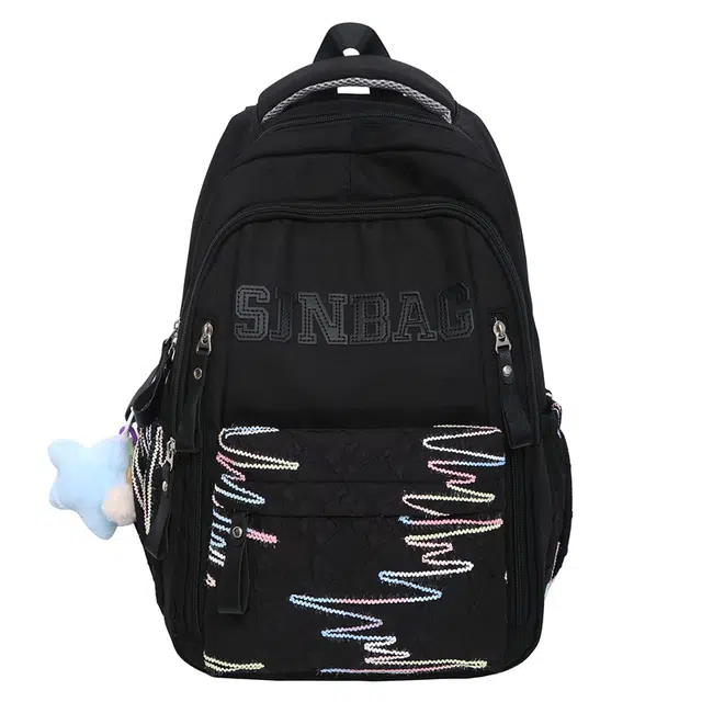 醇龙 轻便旅游时尚男运动登山包大学生大容量旅行背包初高中校园风 尼龙 双肩包 男女同款情侣款 多色