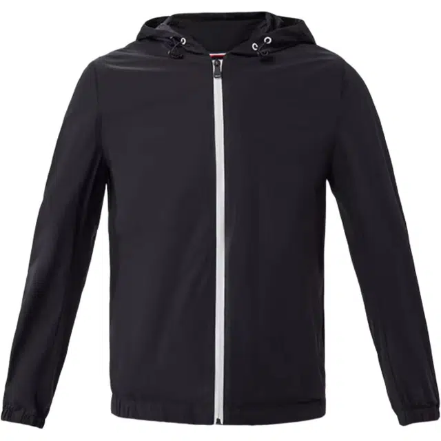 迪柯尼 轻运动系列 连帽商务休闲夹克外套 男款 黑色