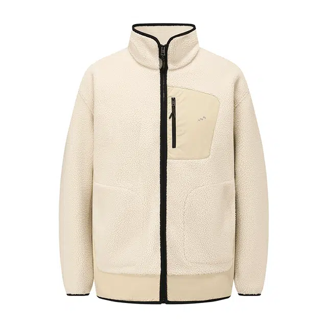 新奇天 徒步抓绒衣城市户外摇粒绒内胆绒感外套 男款