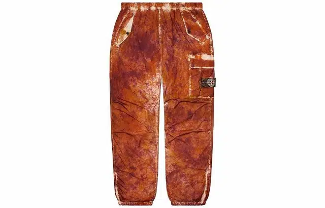 Supreme x Stone Island Painted Camo Cargo Pant