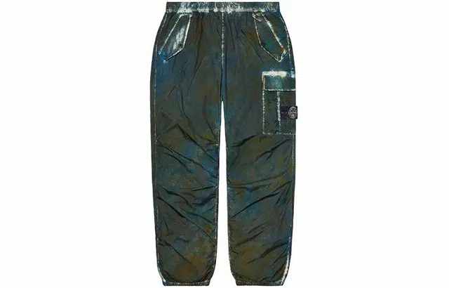 Supreme x Stone Island Painted Camo Cargo Pant