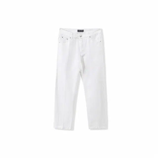 我是大卫 垂感直筒休闲牛仔裤 男女同款