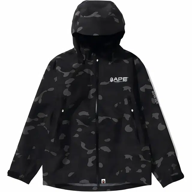 A BATHING APE Gore-Tex Color Camo Shell Jacket