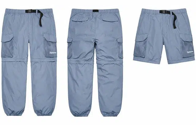 Supreme SS21 Week 16 Mesh Pocket Belted Cargo Pant