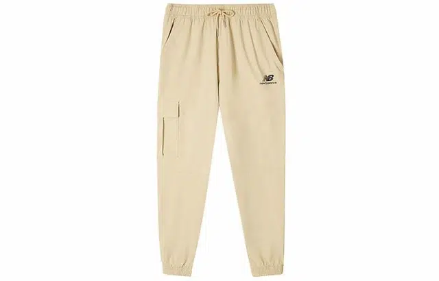 New Balance Logo Cargo Joggers Khaki