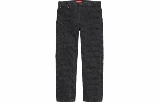 Supreme Frayed Logos Jean