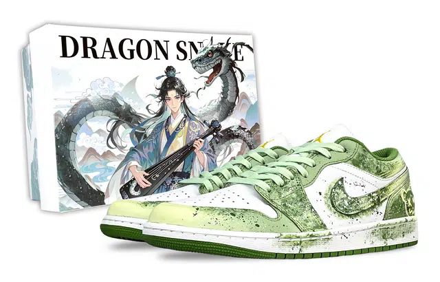 Jordan Air Jordan 1 Low Custom Green