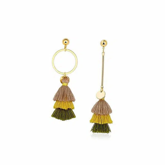 骊碧 轻奢个性高档浪漫有意义 表白仪式感 合金/毛线 耳环 女款