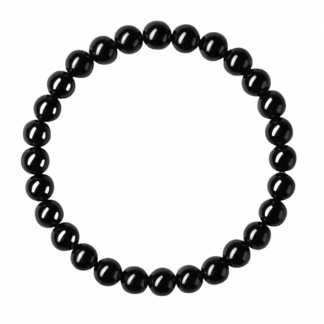 石在行 新中式纳福复古轻奢小众百搭气质精致高级氛围感好运乌金天然 黑曜石 手串 男女同款情侣款