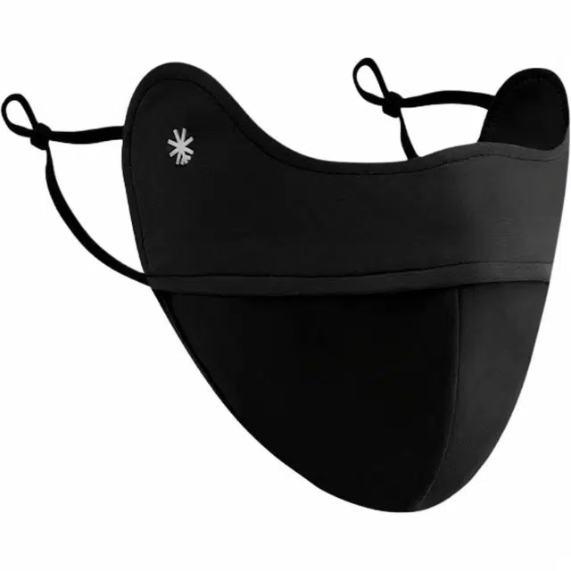 优莲茵 雪花 标立体护眼角软支撑防紫外线开车户外遮阳口 显脸小百搭舒适 锦纶 防晒面罩 男女同款情侣款