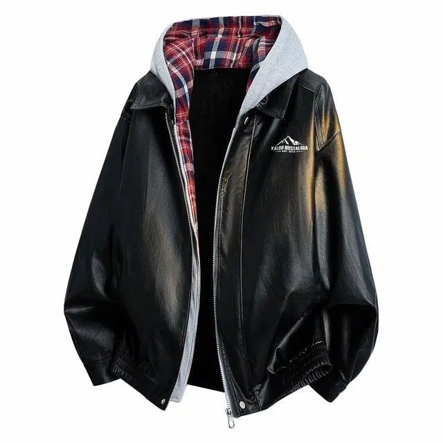 雅鹿 美式高街保暖防寒休闲宽松简约舒适夹克外套 男女同款