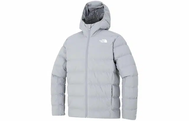 The North Face Down Hoodie Jacket Gray