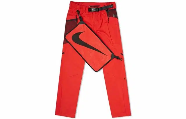 Nike x MMW Woven Belt Pants Red