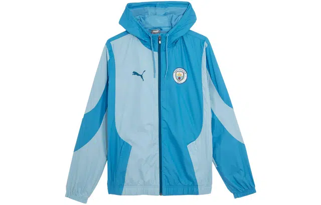 PUMA MCFC PREMATCH WOVEN JACKET