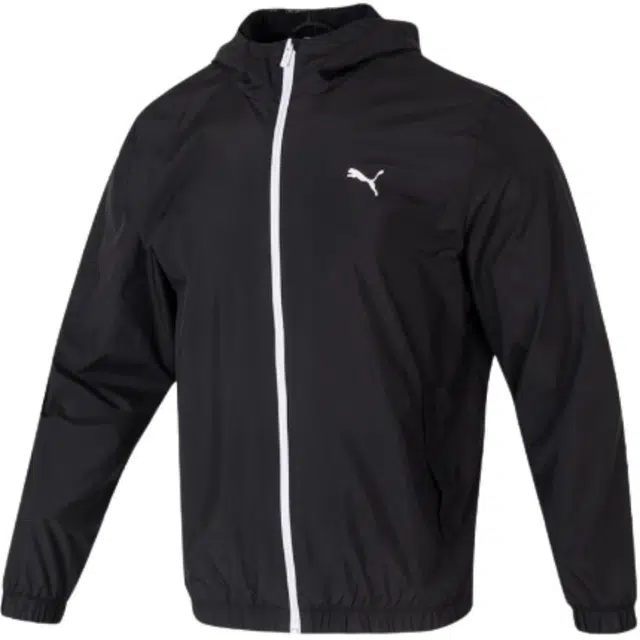 PUMA Sports Lifestyle Hoodie Jacket Black