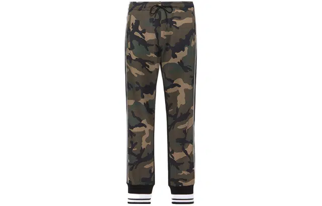 Valentino Camouflage Knit Pants