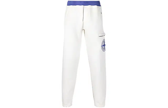 Stone Island Sweatpants White