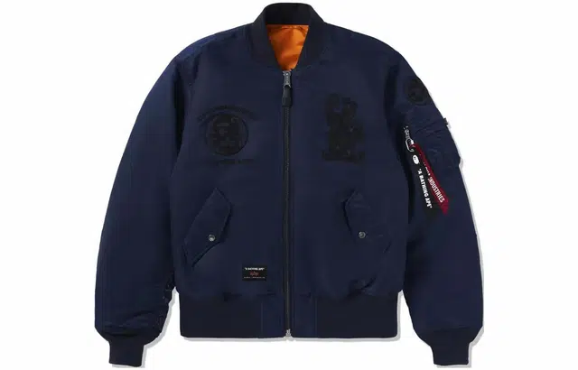 A BATHING APE x Alpha Industries FW23 Jacket