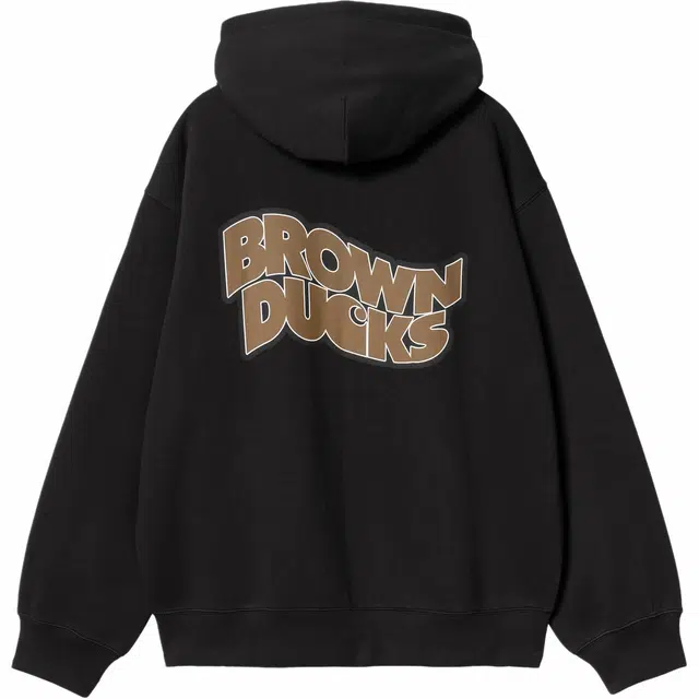 Carhartt WIP Hooded Brown Ducks Jacket