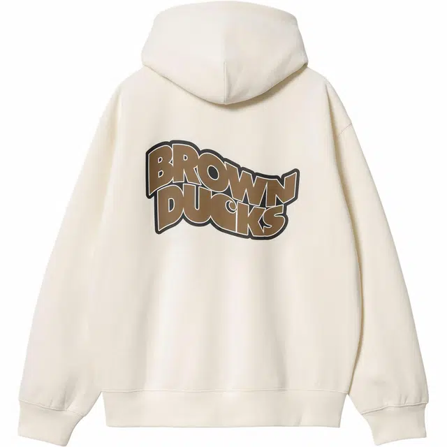 Carhartt WIP Hooded Brown Ducks Jacket