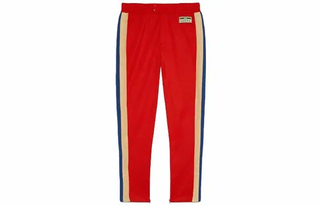 GUCCI Jogger Pants Red