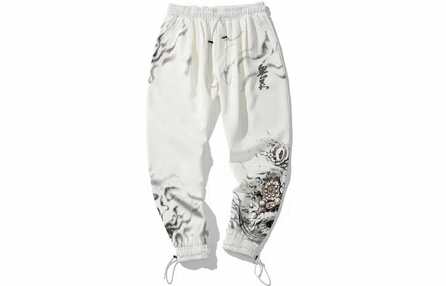 Kimura Sansha Jogger Pants White