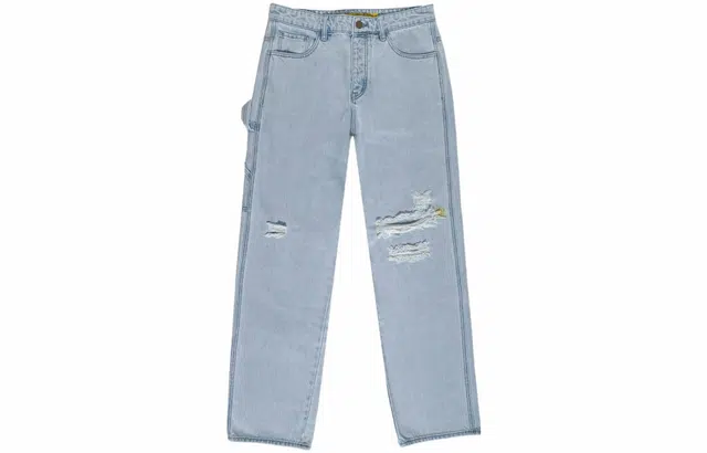 Drew House SS22 Carpenter Jean Distressed Vintage Indigo
