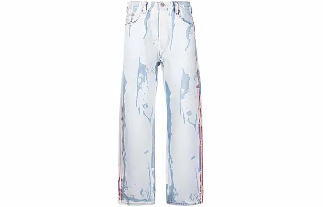 DIESEL Peel-Off Effect Jeans