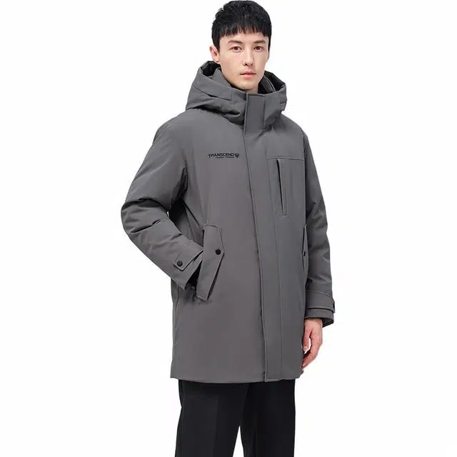 坦博尔 净面休闲商务外套羽绒服 男款