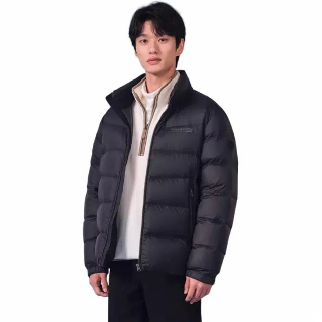 坦博尔 立领收口袖加厚羽绒服 男款