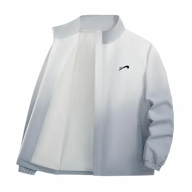 贵人鸟 渐变设计潮流学院风休闲夹克外套 男女同款