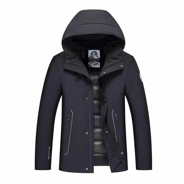 斯巴奴 加厚短款休闲时尚保暖羽绒服 男款