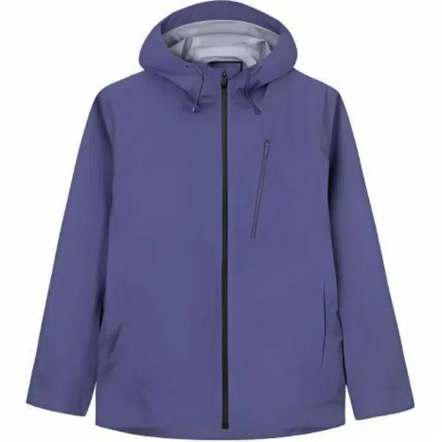 超级安踏 纯色拉链连帽舒适透气百搭夹克外套 男款 未来暮色