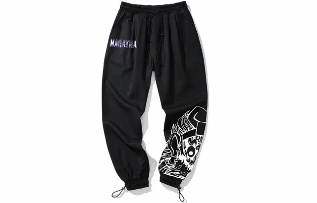 木村三社 行者悟空宽松抽绳束脚休闲裤 男女同款