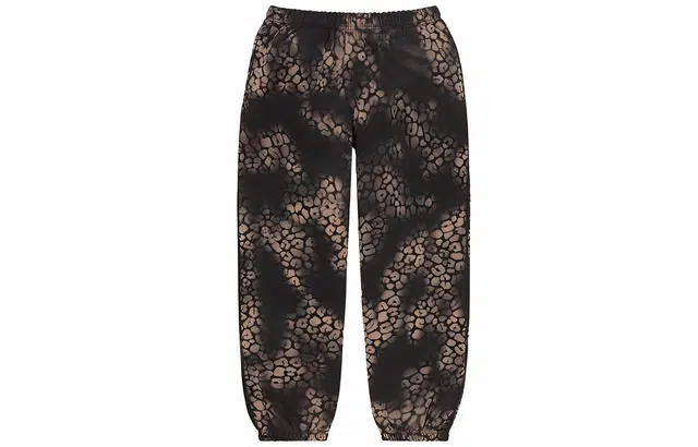 Supreme FW21 Week 19 Bleached Leopard Sweatpant