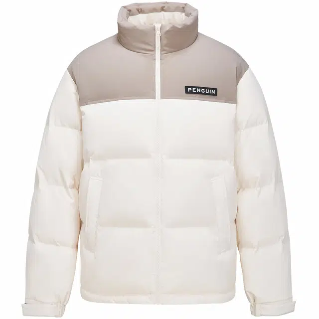CAMEL Penguin Series Short Puffer Jacket