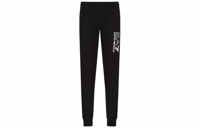 Emporio Armani EA7 Black Joggers