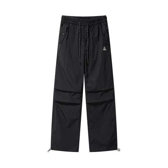 星际者 品牌标志宽松休闲山系户外大口袋运动工装裤 男女同款