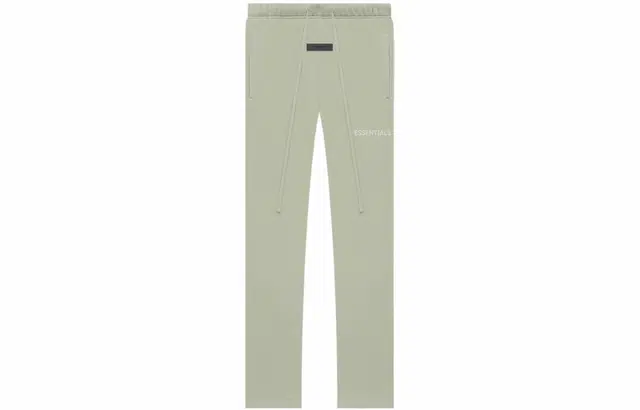Fear of God Essentials SS22 Relaxed Sweatpants Seafoam Logo