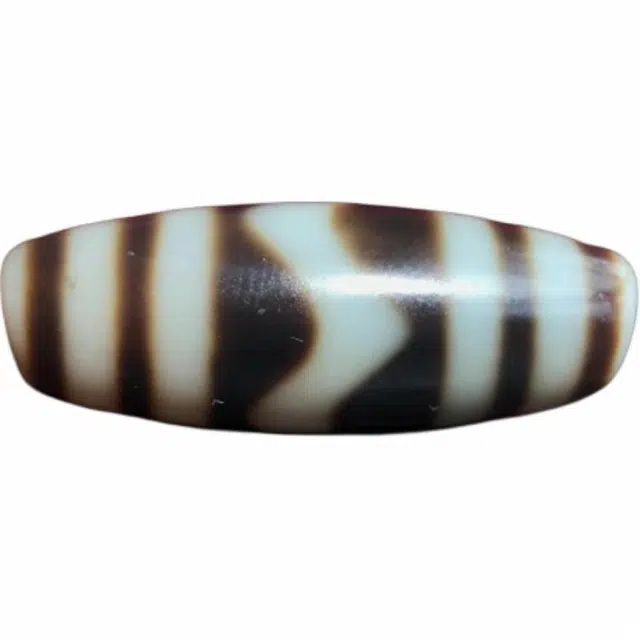 灵运宝 #转运招财线虎牙天珠老矿咬色分明老矿风化油润包浆老料器磨损到位 玛瑙 吊坠 男女同款情侣款