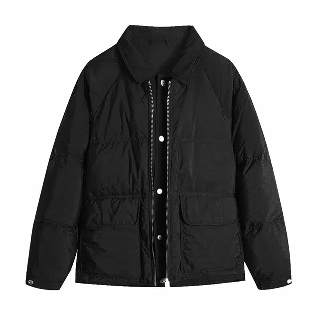 雅鹿 假两件短款时尚款羽绒服 男款