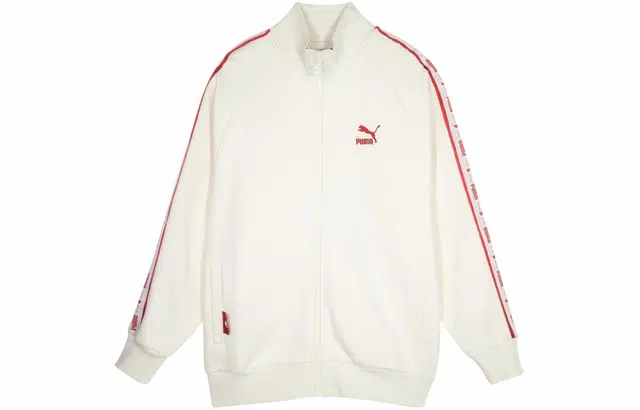 PUMA Track Jacket Off White