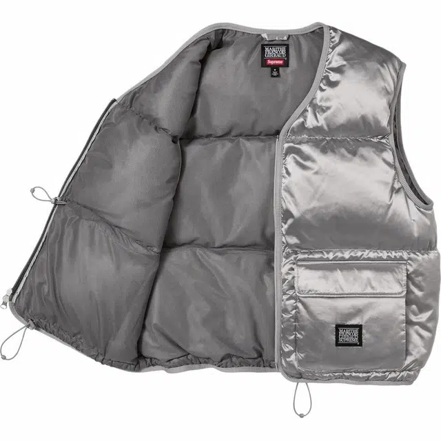 Supreme x Marith Franois Girbaud SS25 WEEK6 Down Puffer Vest logo