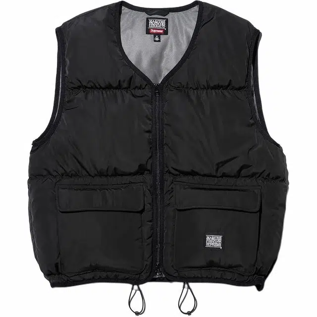 Supreme x Marith Franois Girbaud SS25 WEEK6 Down Puffer Vest logo
